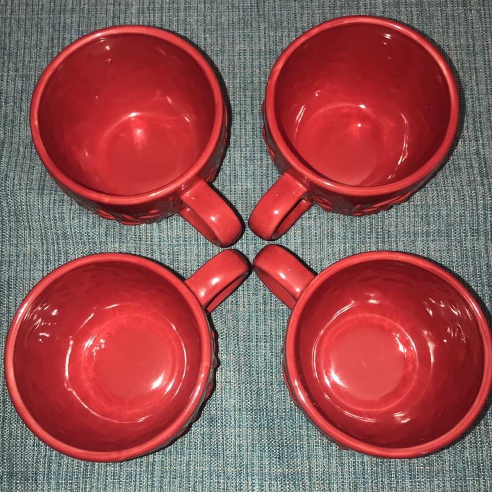⭐️ Brushes Set of 4 Large Mugs - Picture 5 of 5